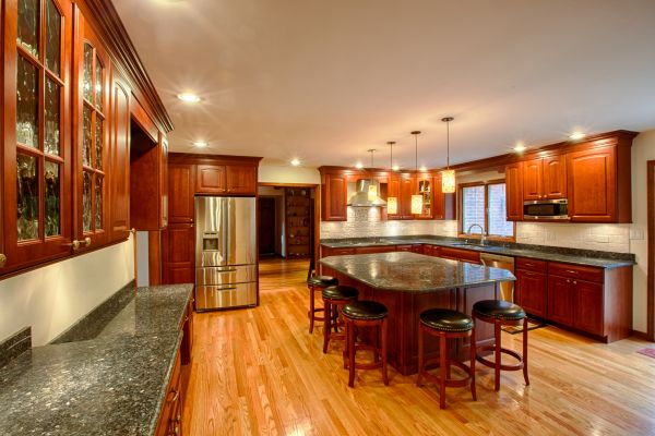 Professional Cherry Kitchen Cabinet Repair